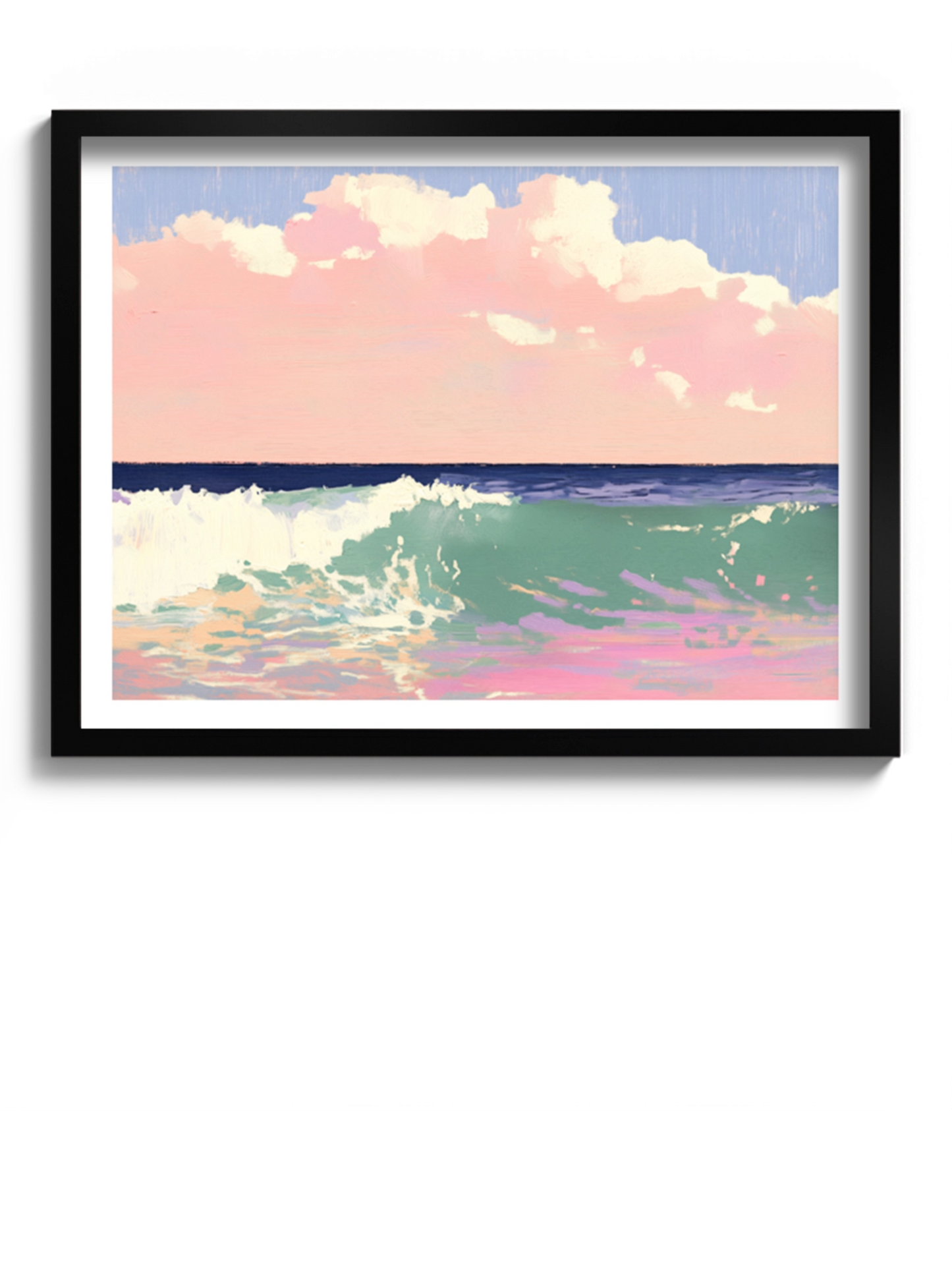 Картина «Море, захід сонця»