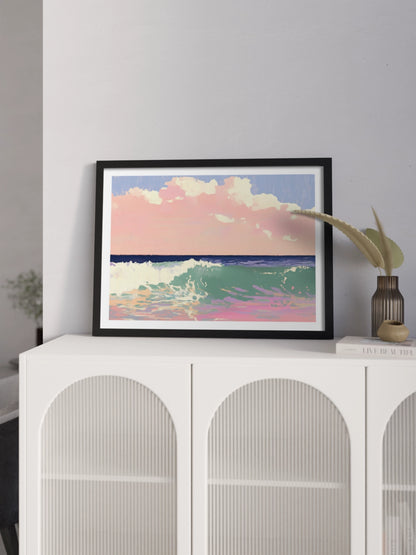 Картина «Море, захід сонця»