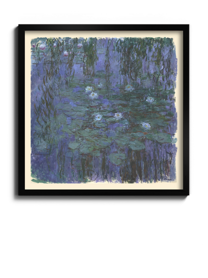 Картина «Блакитні латаття» Клод Моне