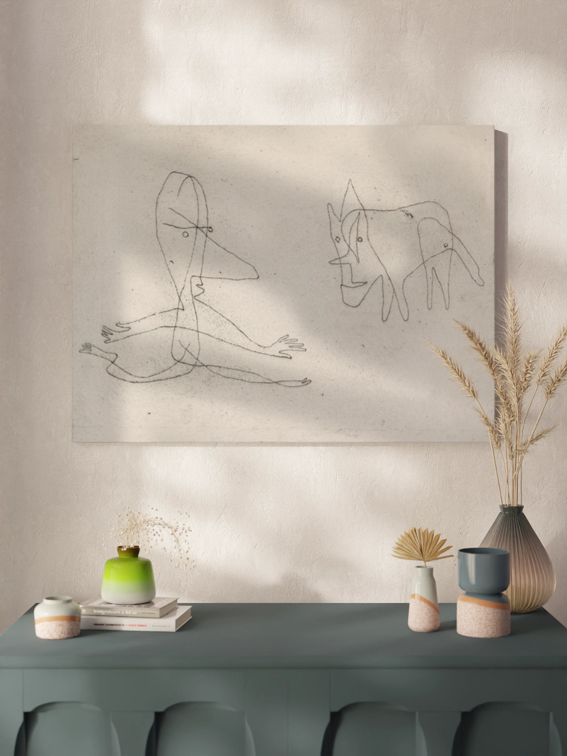 Картина "Біжить кудись"