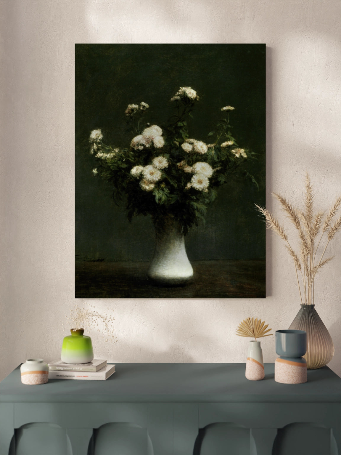 Друк Картина «Ваза Хризантем»