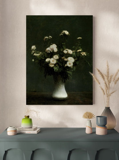 Друк Картина «Ваза Хризантем»