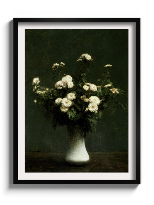 Друк Картина «Ваза Хризантем»