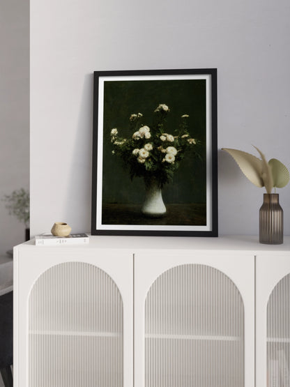 Друк Картина «Ваза Хризантем»