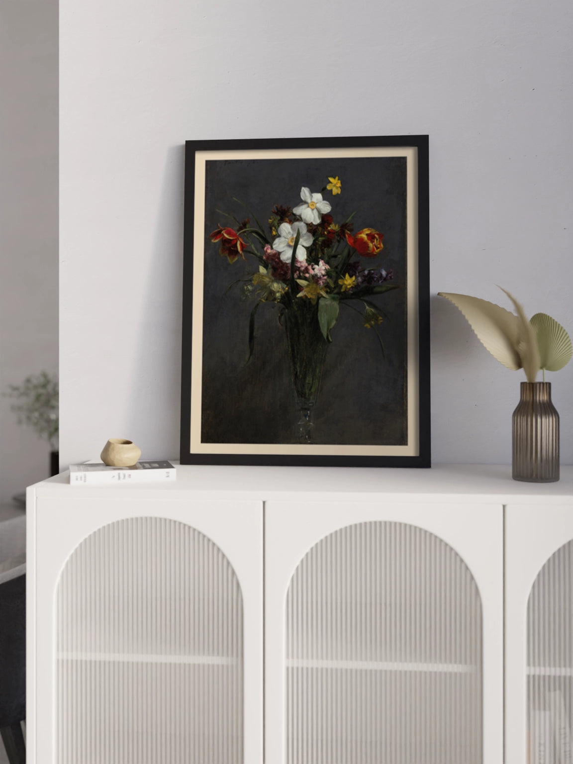 Друк Картина «Весняні квіти (тюльпани, нарциси, гіацинти, нарциси та жовтоцвіти)»