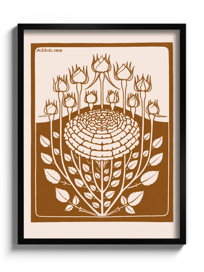 Друк Картина «Етюд декоративних квітів»