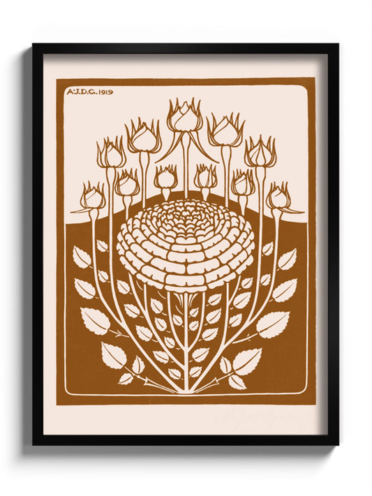 Друк Картина «Етюд декоративних квітів»