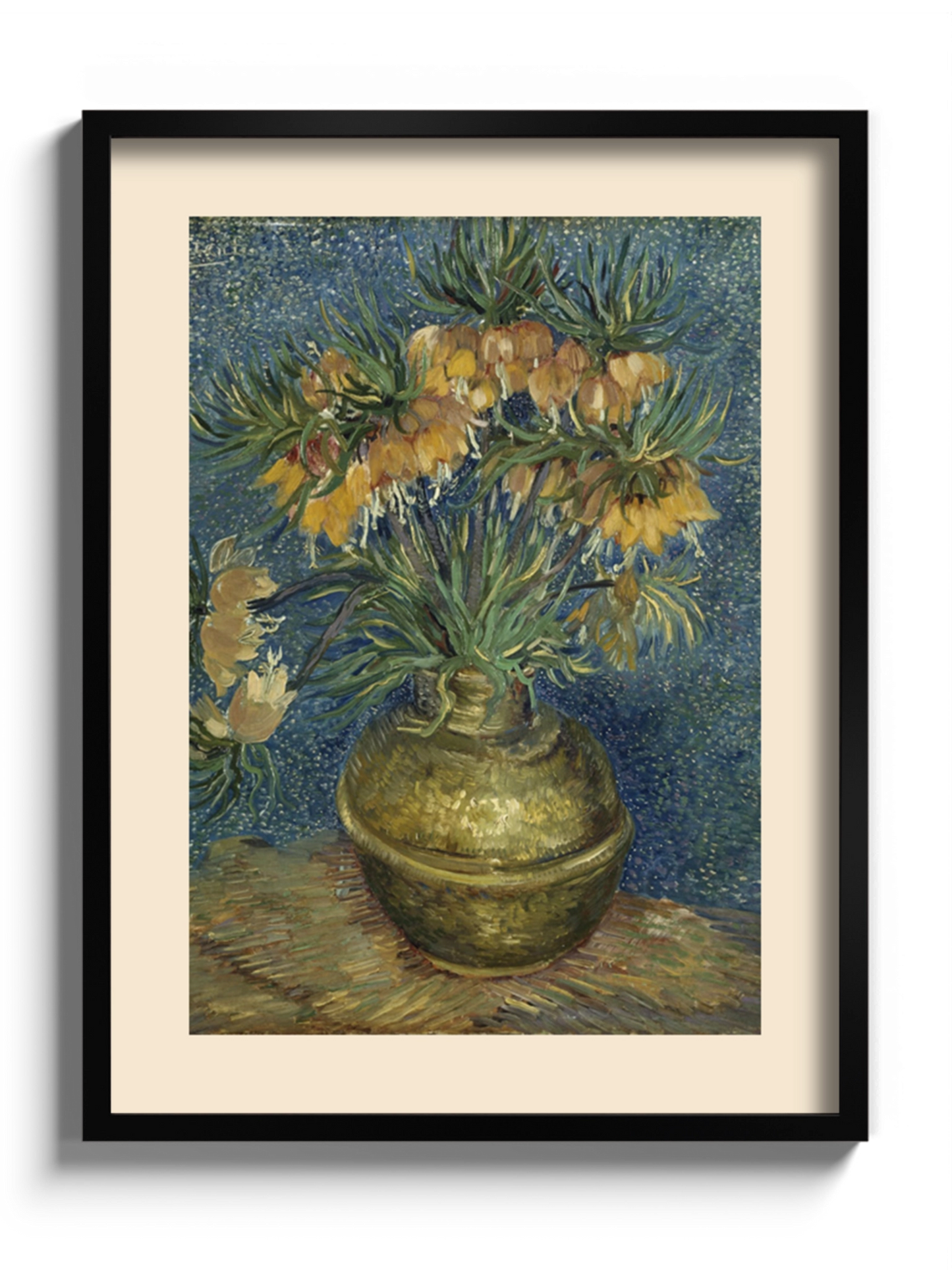 Друк Картина «Імператорські рябчики у мідній вазі» Вінсент ван Гог