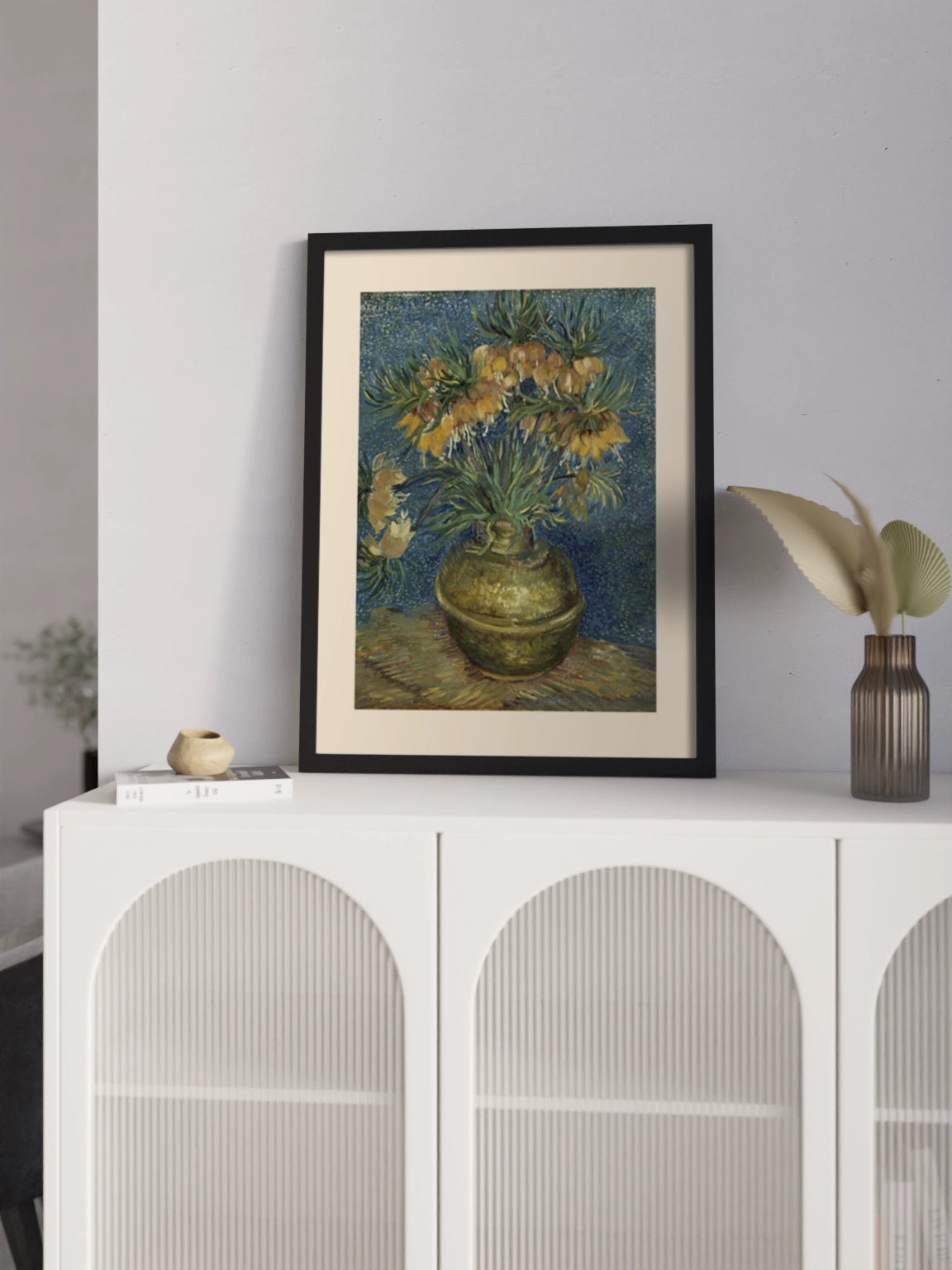 Друк Картина «Імператорські рябчики у мідній вазі» Вінсент ван Гог