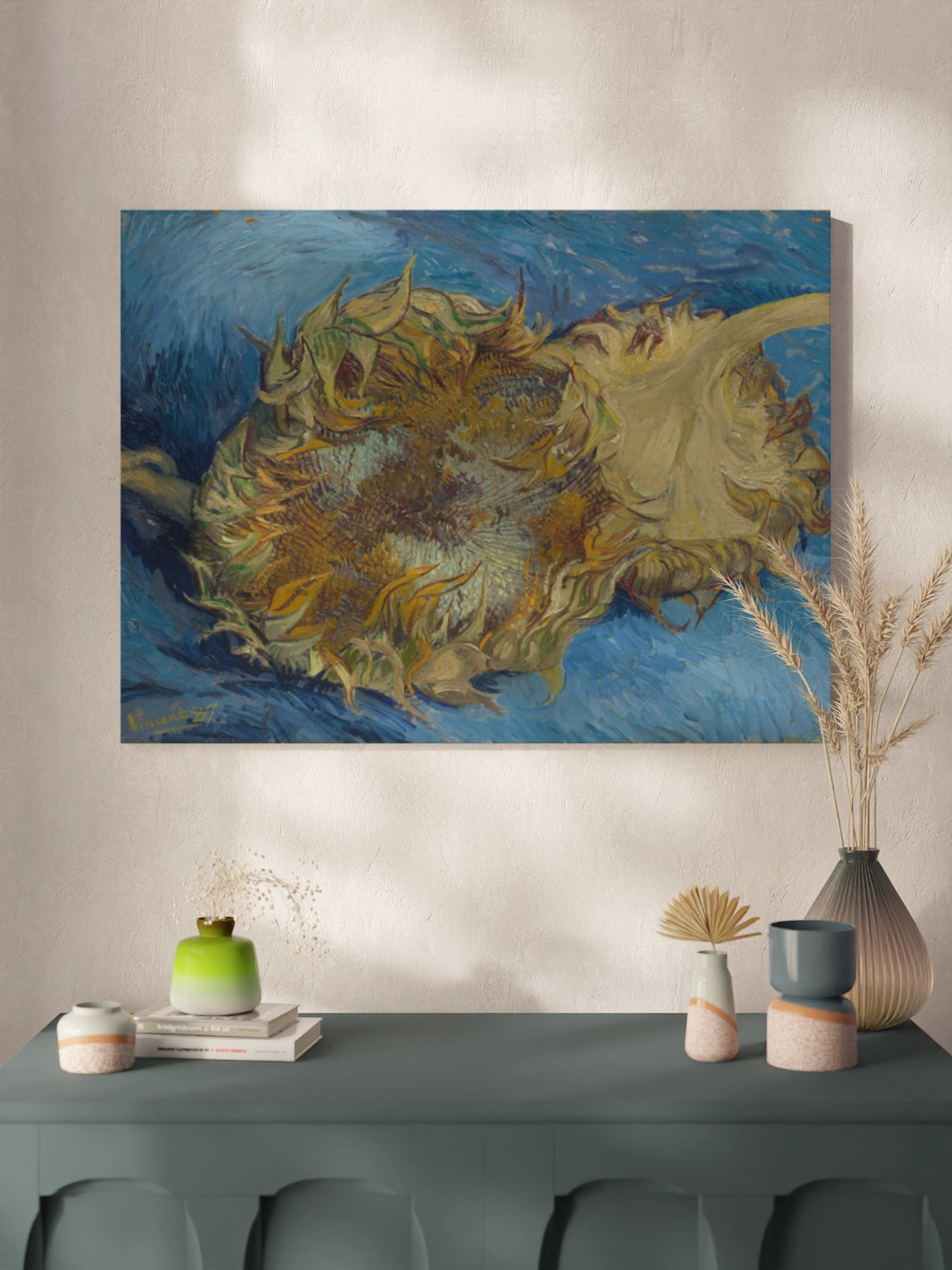 Друк Картина "Соняшники" Вінсент ван Гог