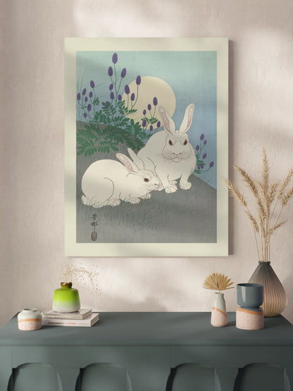 Друк Картина "Повний місяць і кролик"