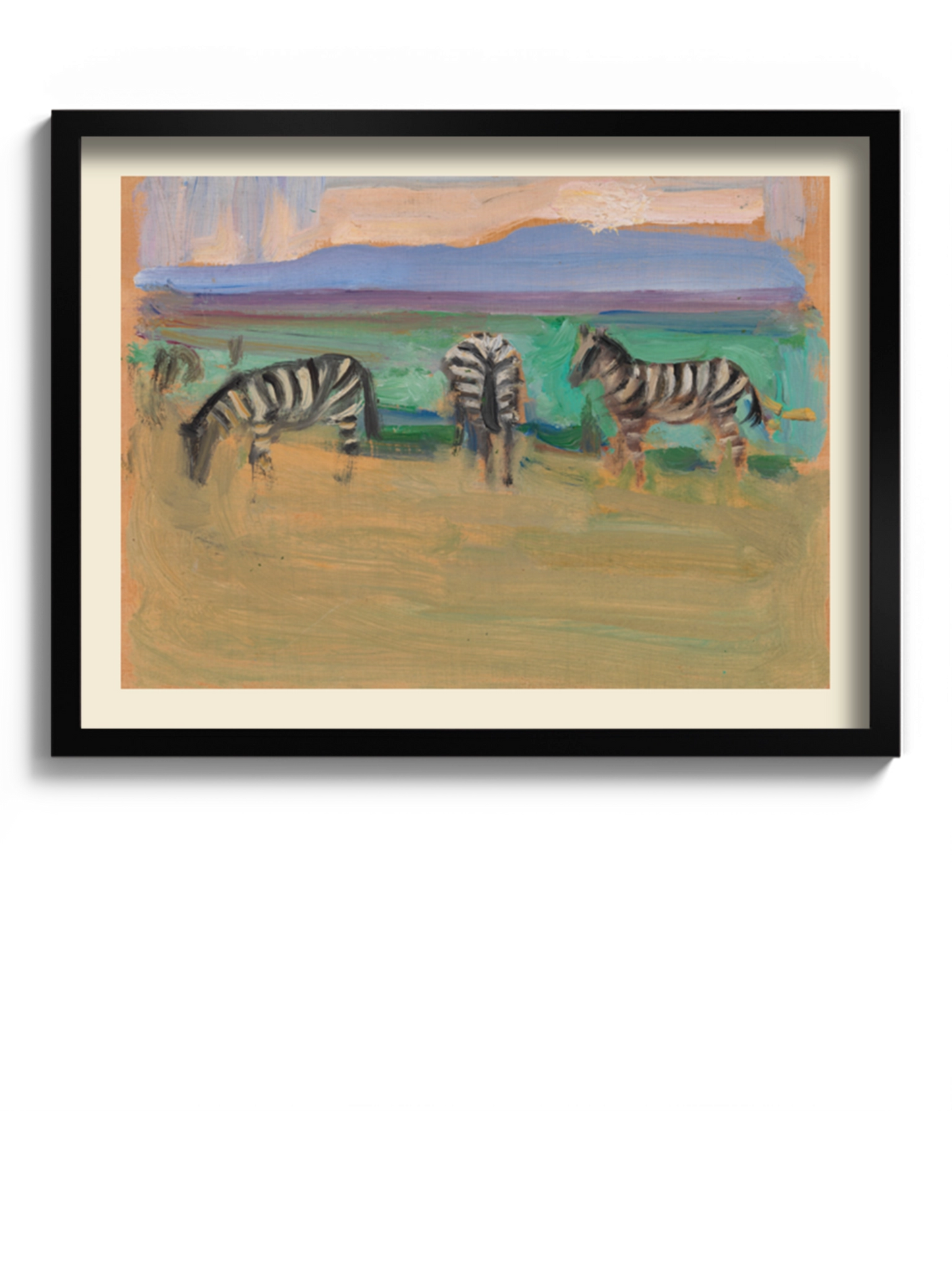 Друкована Картина "Зебри"