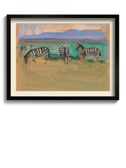Друкована Картина "Зебри"