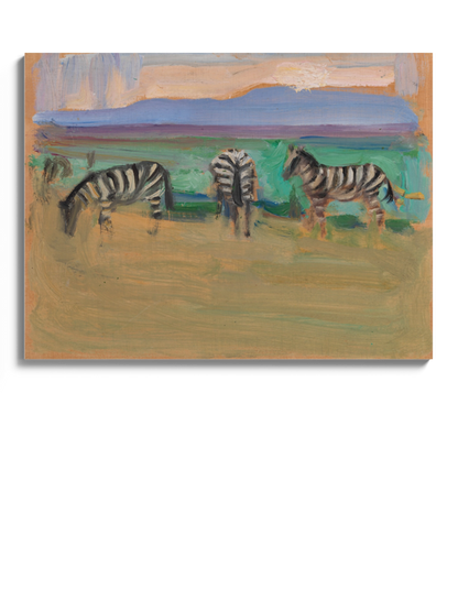 Друкована Картина "Зебри"