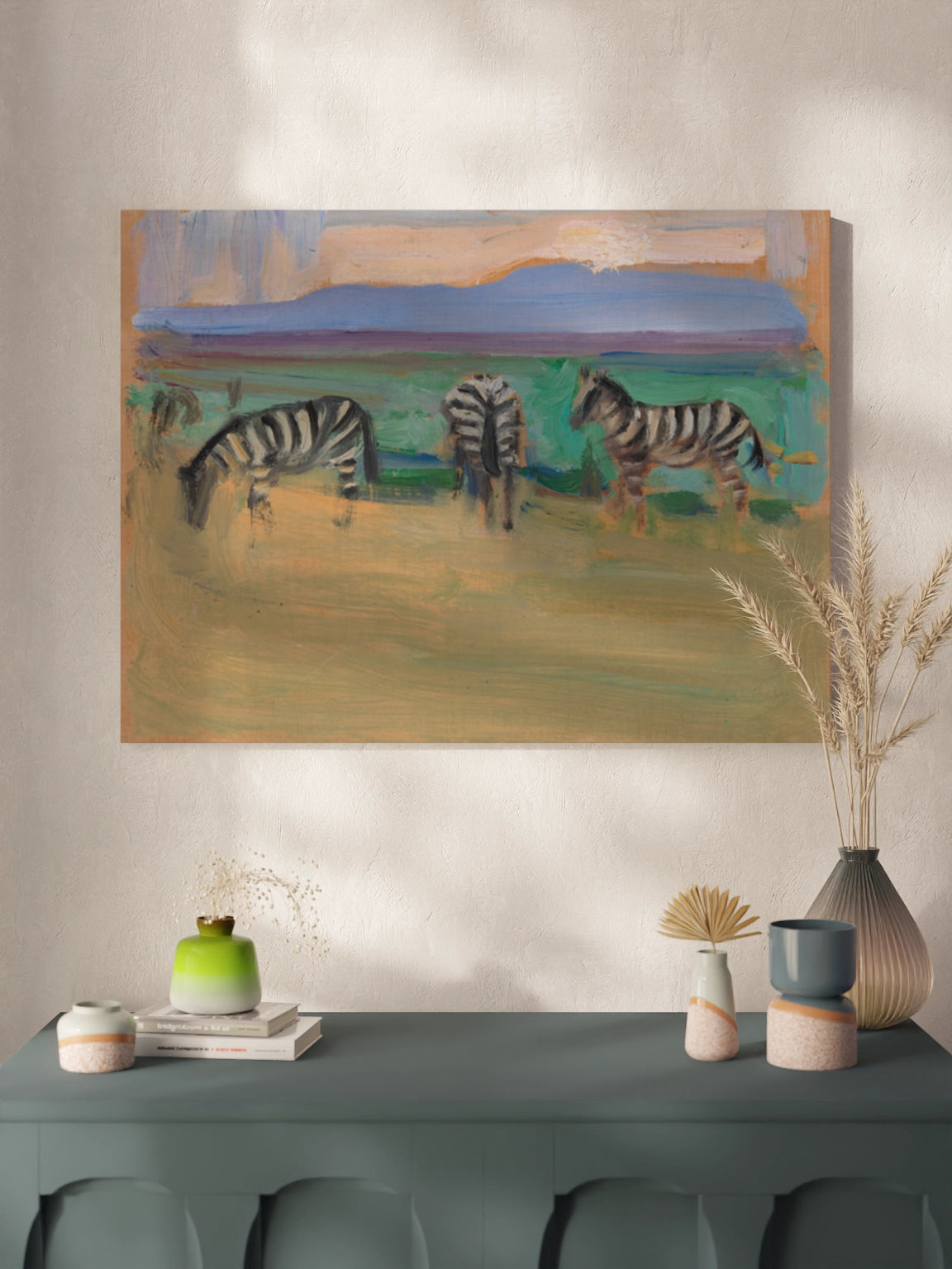 Друкована Картина "Зебри"