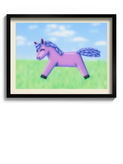 Друкована Картина "Рожевий поні"