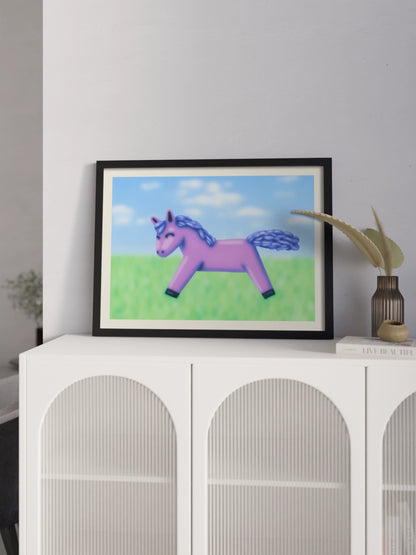 Друкована Картина "Рожевий поні"
