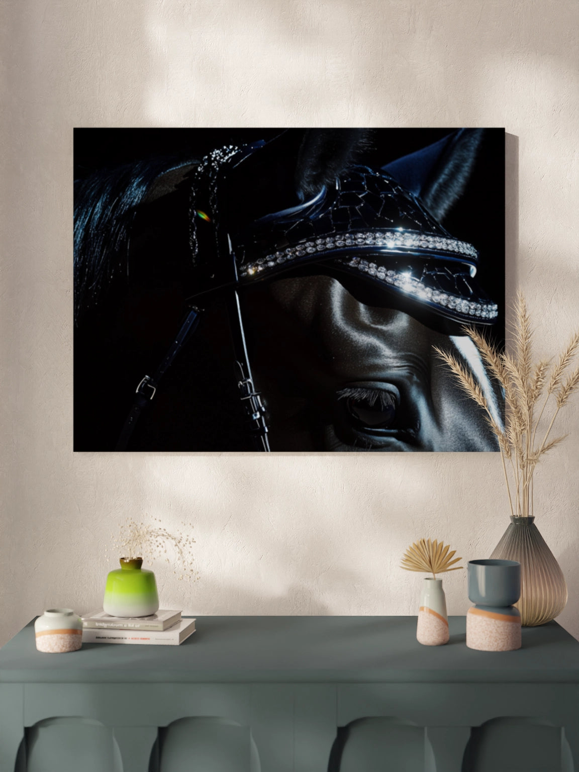 Друкована Картина "Кінь в стразах"