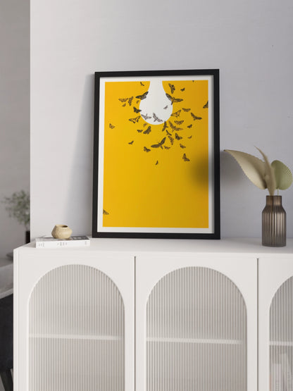 Постер "Метелики летять на світло"