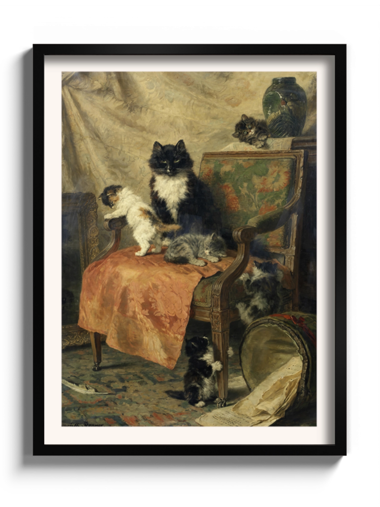 Друк Картина "Кошенята граються"