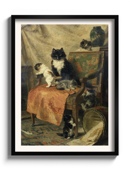 Друк Картина "Кошенята граються"