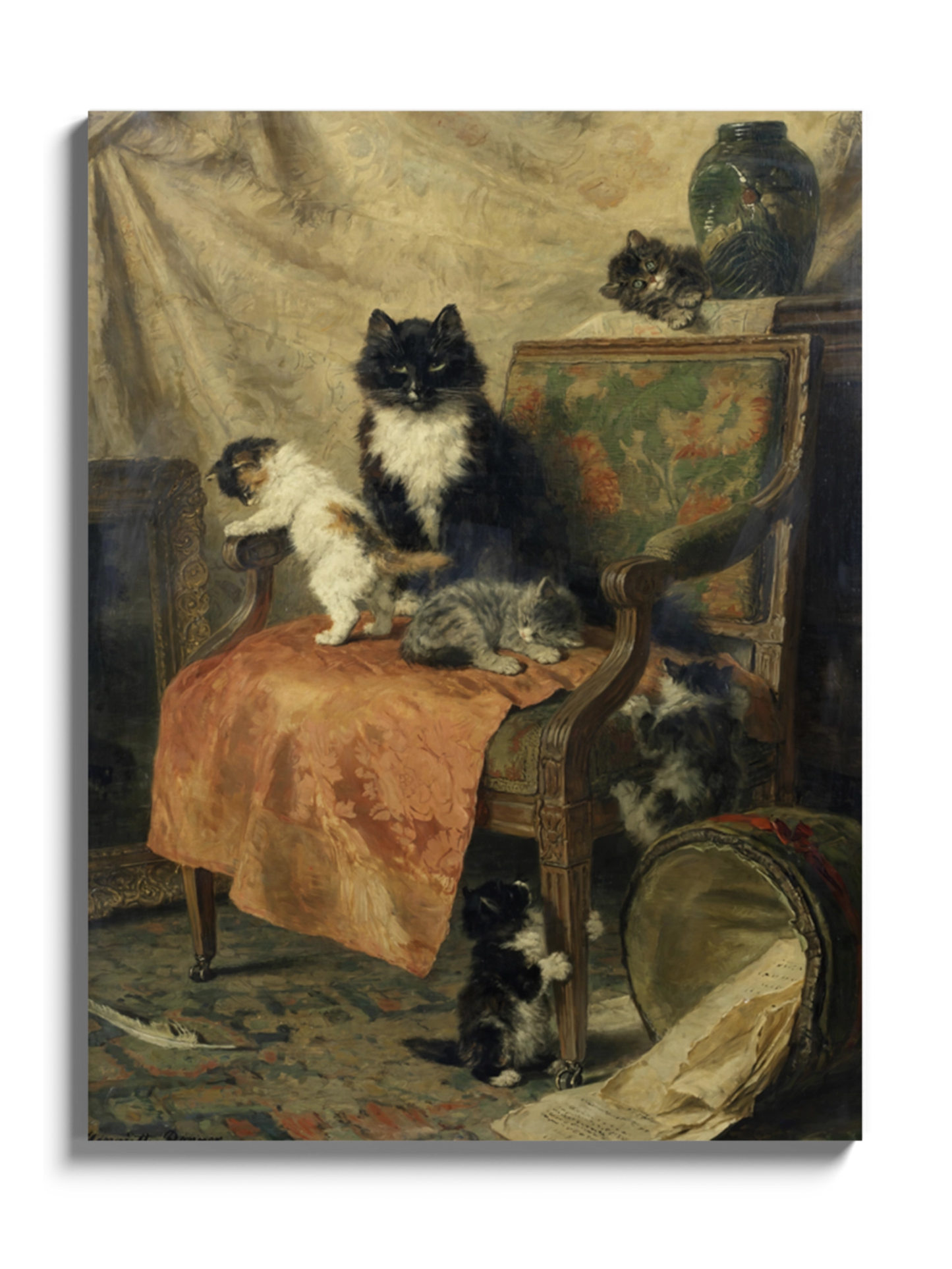 Друк Картина "Кошенята граються"