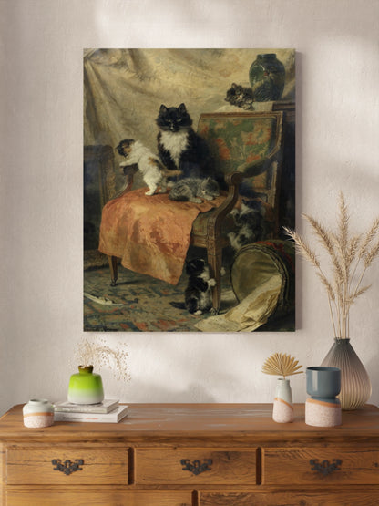 Друк Картина "Кошенята граються"