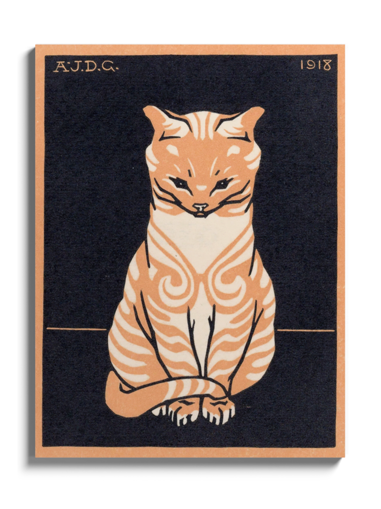 Друк Картина "Кіт Сидить"