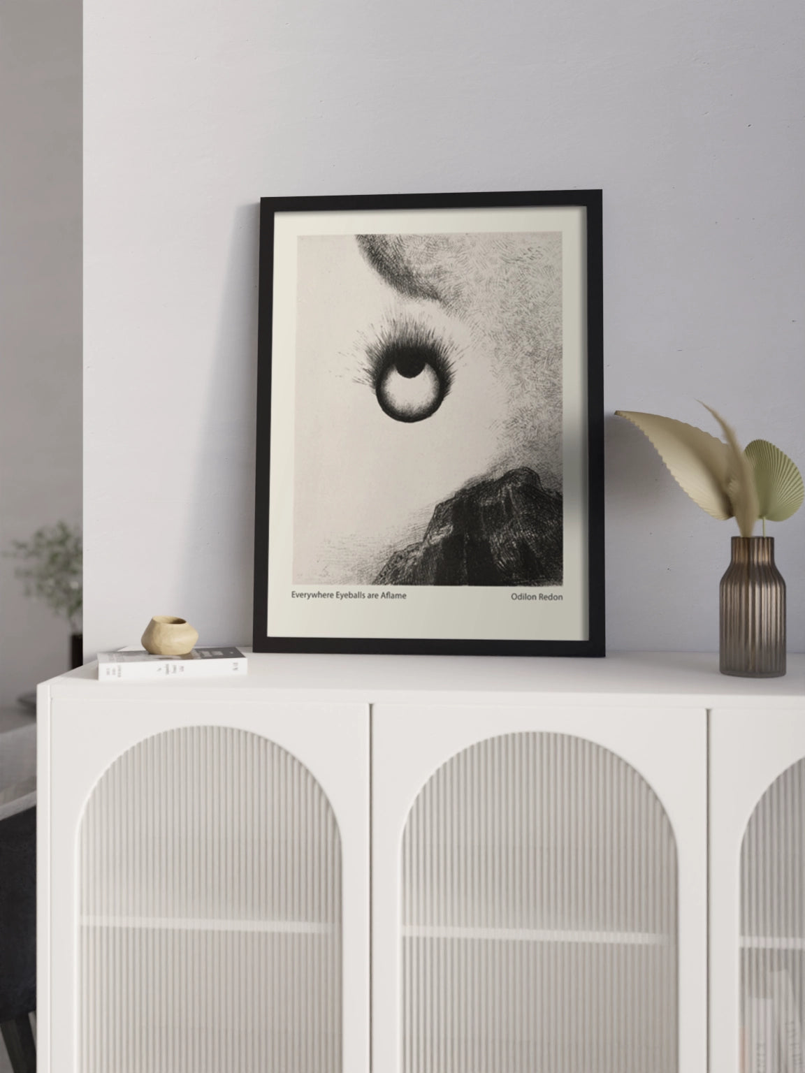 Картина "Всюди очні яблука у вогні"