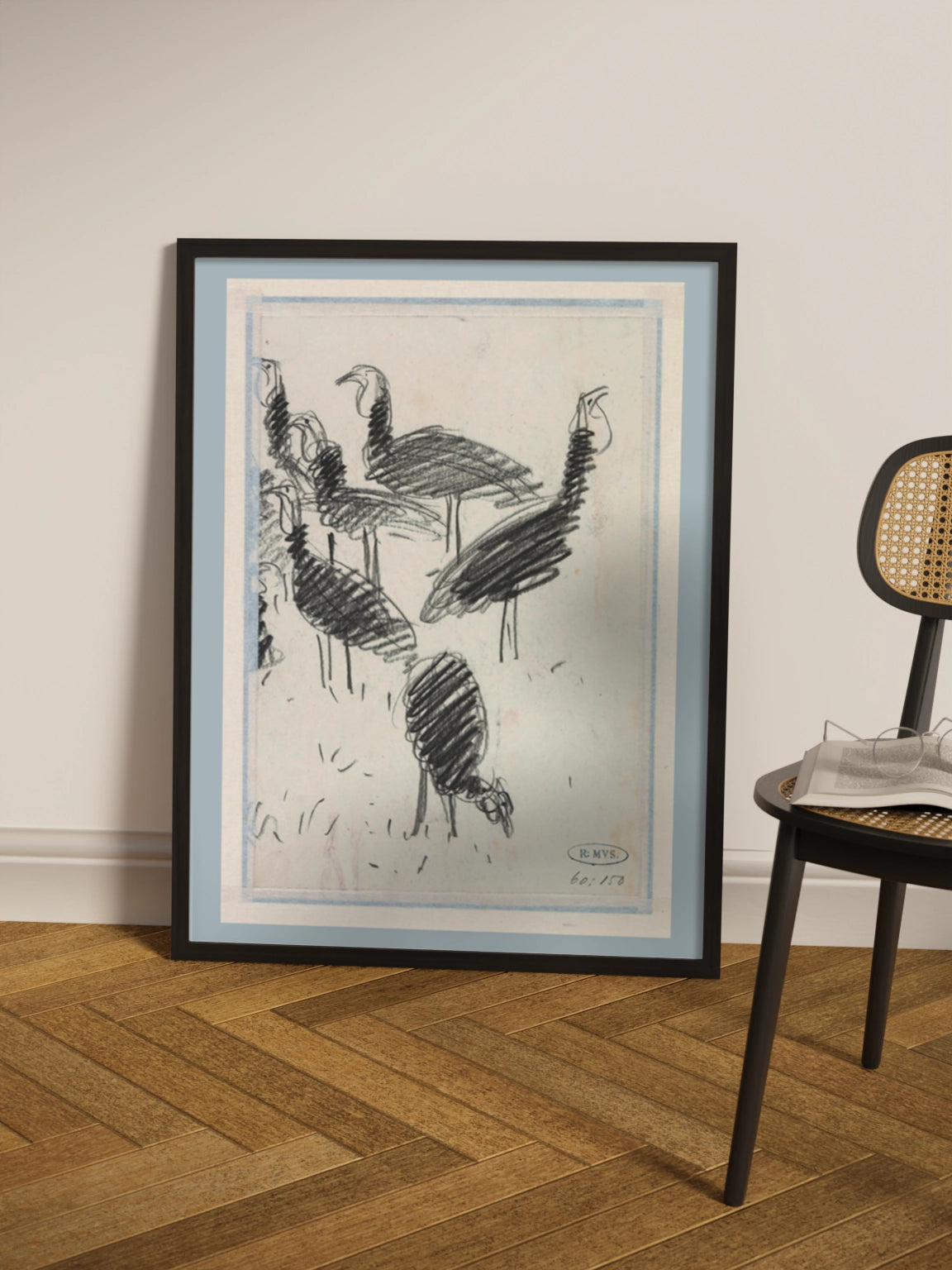 Друк Картина "Шість птахів"