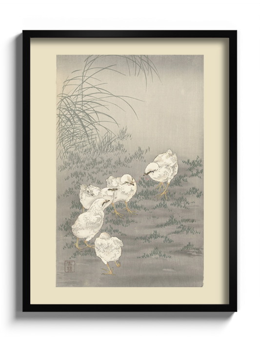 Друк Картина "Курчата та Хробак"