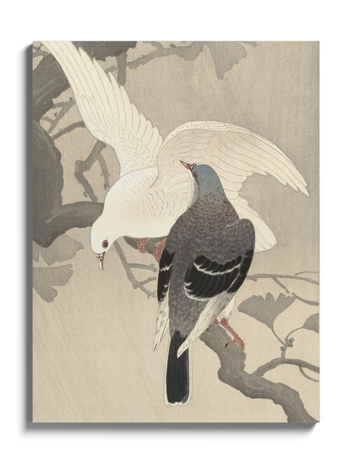 Друк Картина "Два Голуба на Гілці"