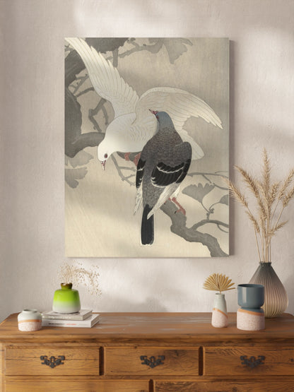 Друк Картина "Два Голуба на Гілці"