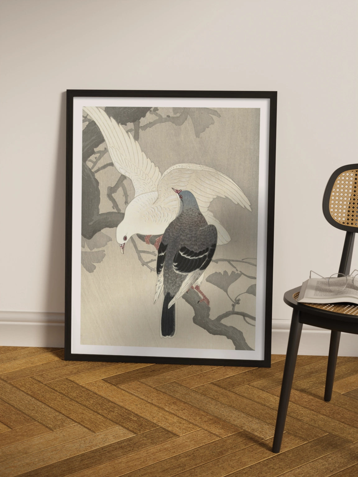 Друк Картина "Два Голуба на Гілці"