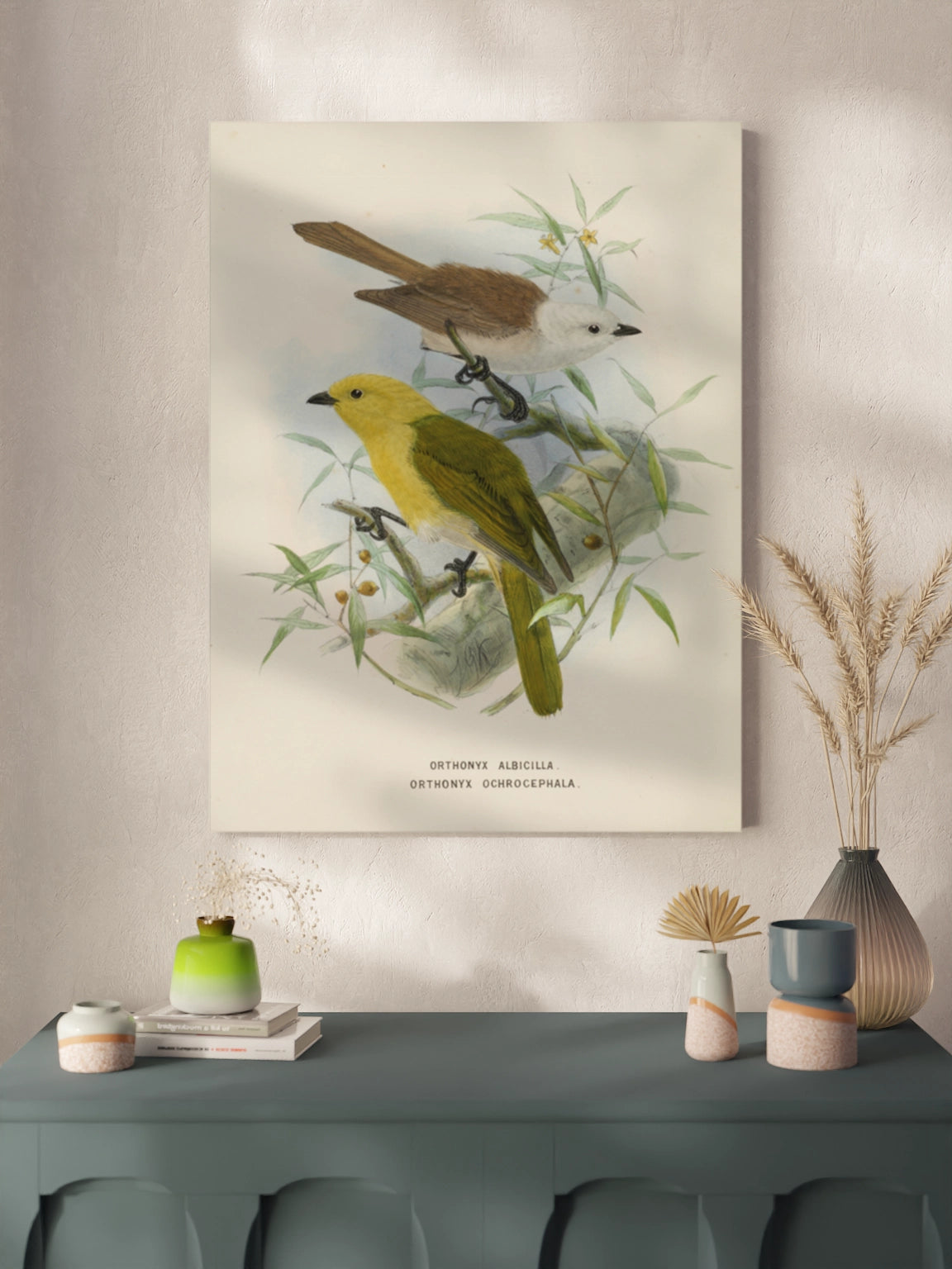 Друк Картина "Дві пташки на гілці"