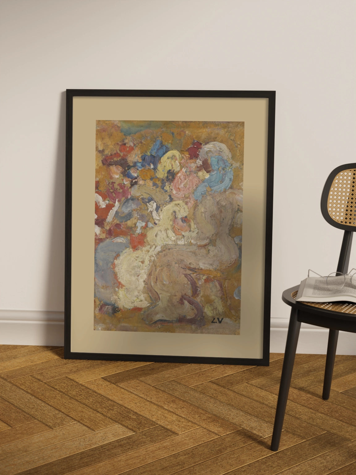 Картина "Stylish Woman In The Woods"