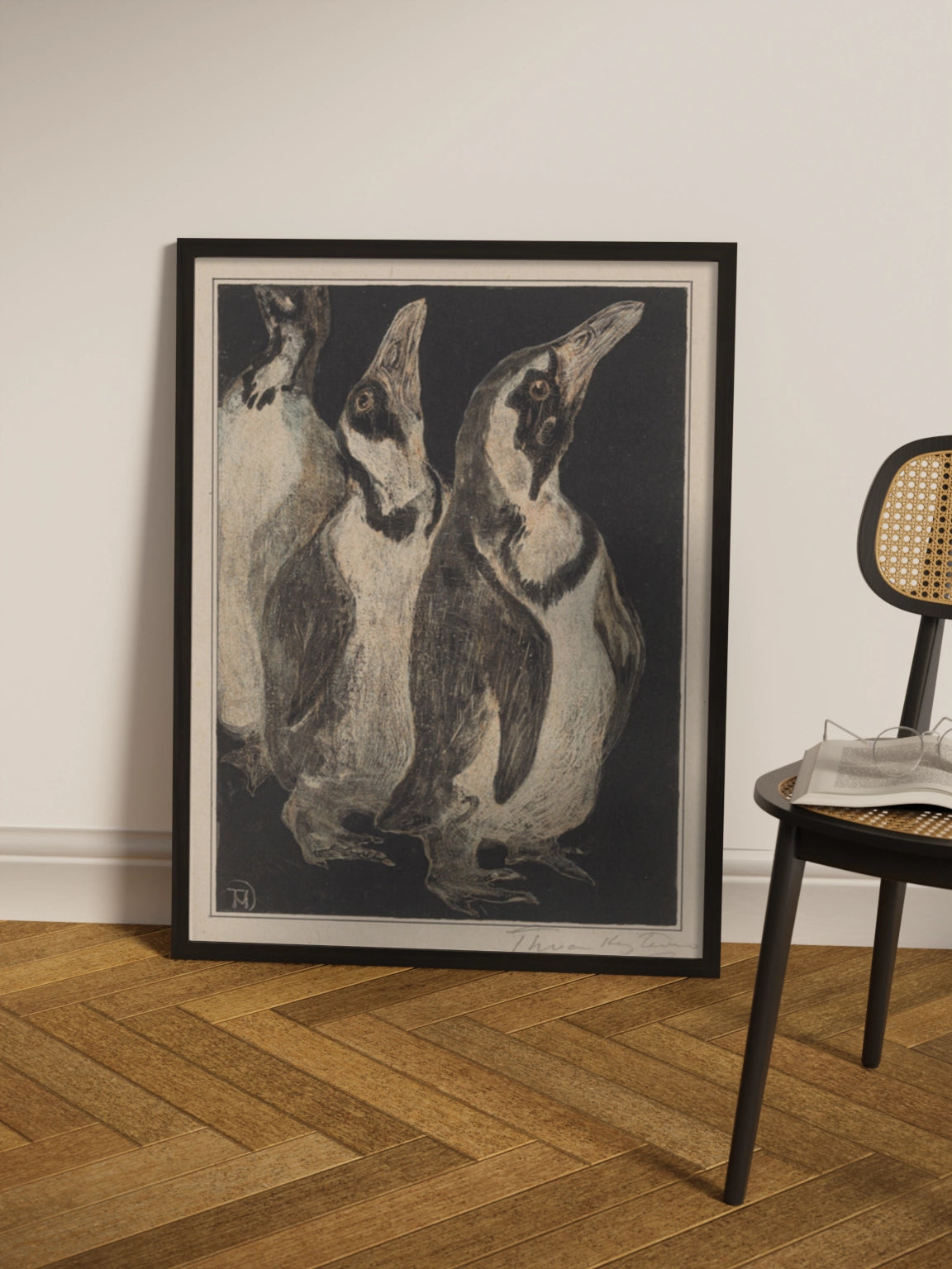 Друк Картина "Три пінгвіни"