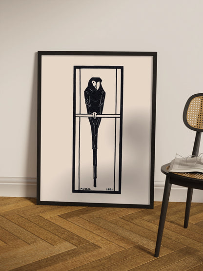 Друк Картина з папугою "Ара"