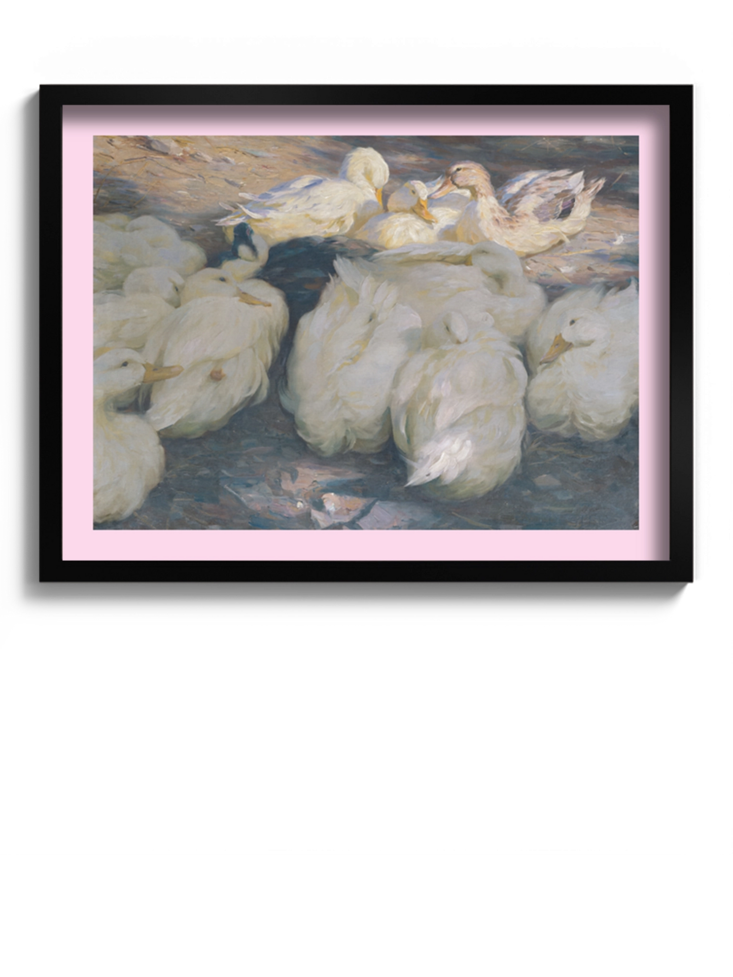 Друк Картина з качками "У вечірньому сонці"