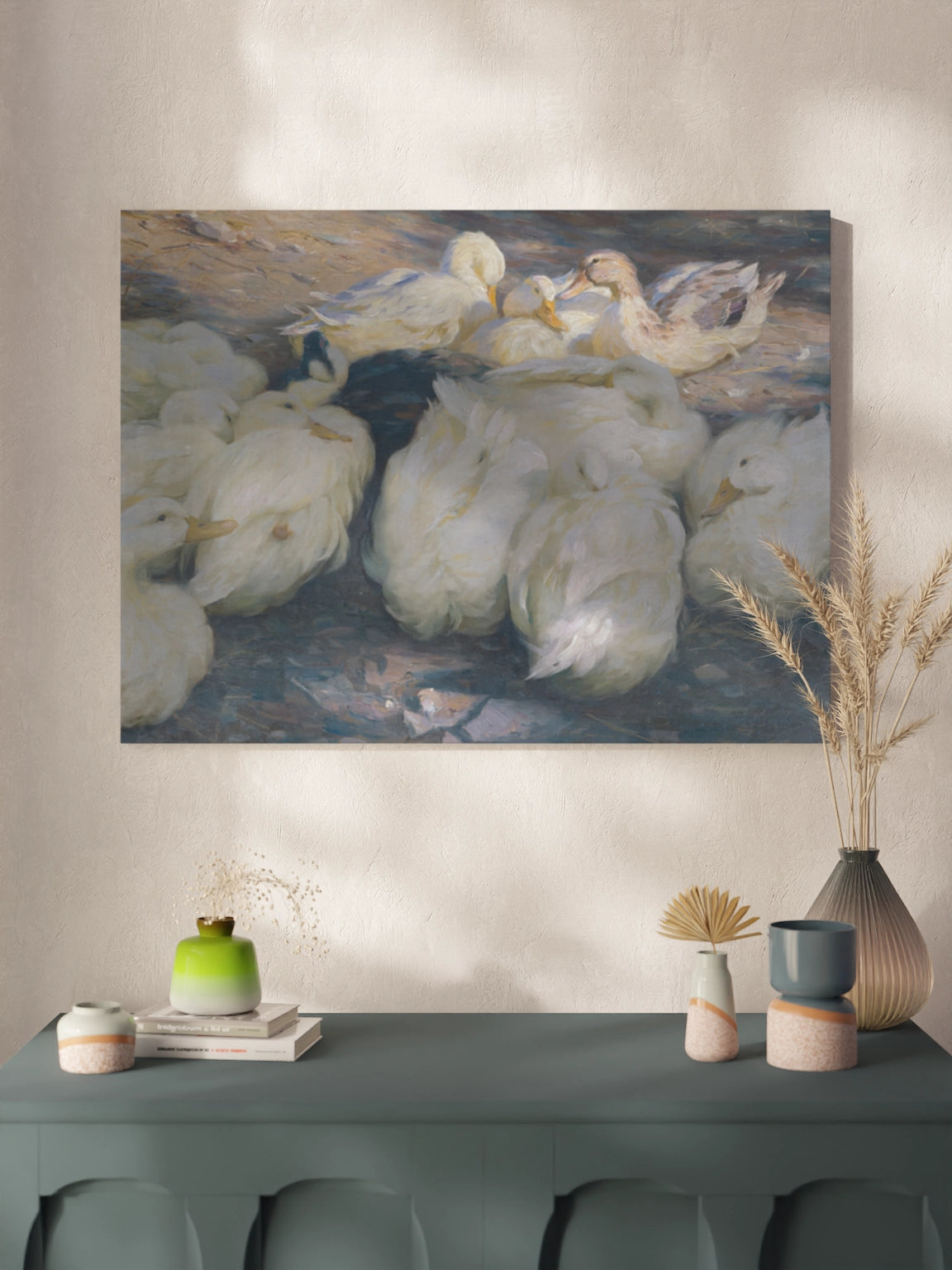 Друк Картина з качками "У вечірньому сонці"