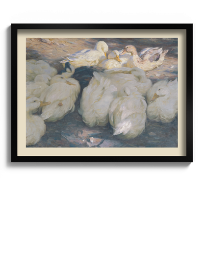 Друк Картина з качками "У вечірньому сонці"