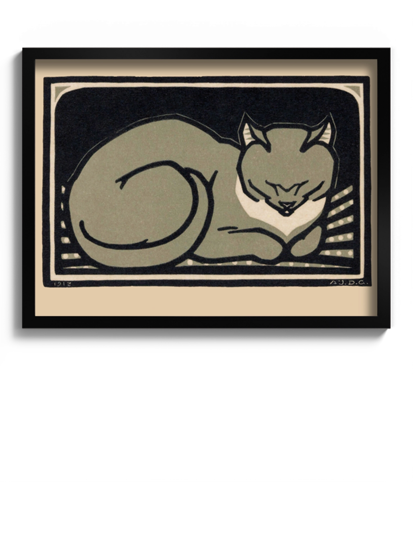 Друк Картина "Спляча кицька"