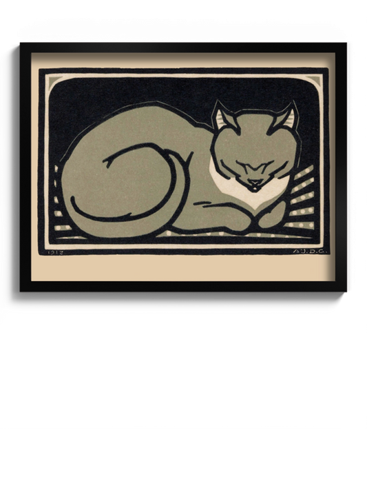 Друк Картина "Спляча кицька"