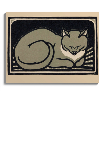 Друк Картина "Спляча кицька"