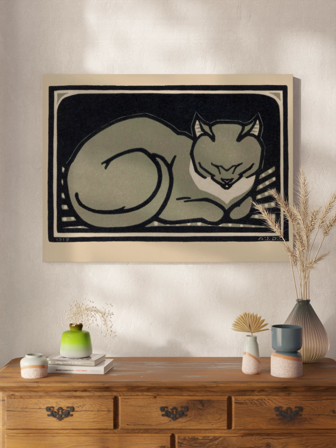 Друк Картина "Спляча кицька"