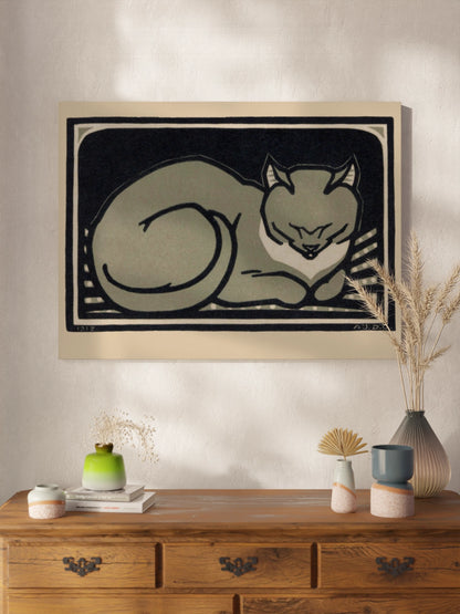 Друк Картина "Спляча кицька"