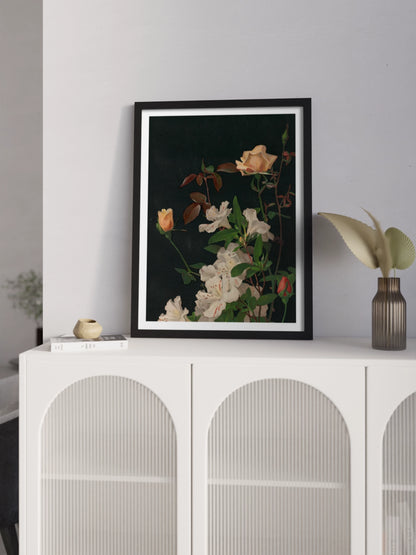 Друкована Картина "Азалії та троянди"
