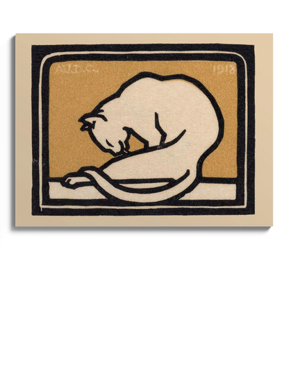 Друк Картина "Кішка вмивається"