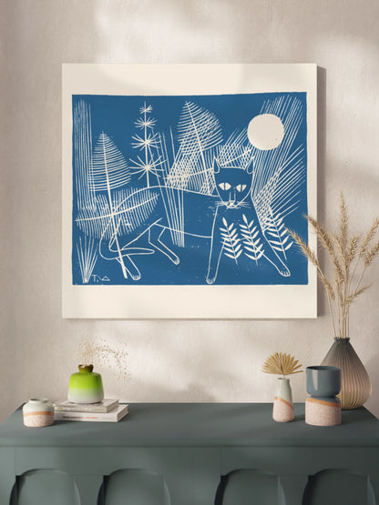 Картина Друк "Джероен на полюванні"