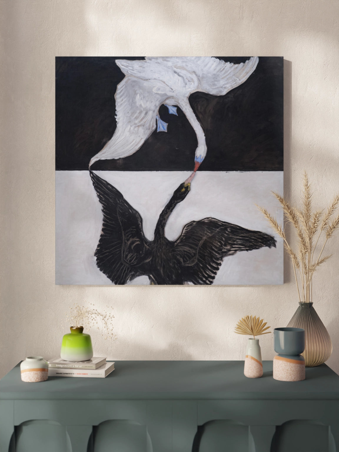 Картина "Лебідь, № 1"